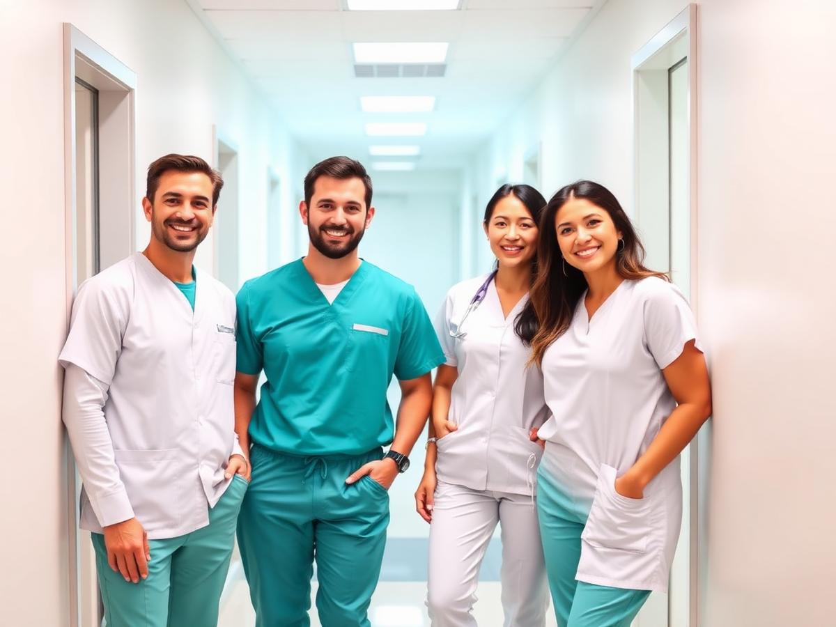 The specialist dental team at International Dental Care and Implantology Center
